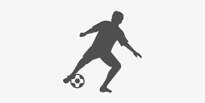 Soccer Player - Silhouette, transparent png download