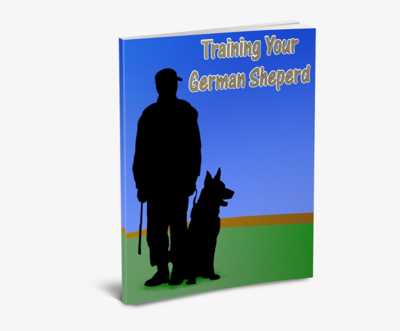 Get Your Free Guide For ﻿training ﻿german Shepherd - Dog Trainer Silhouette, transparent png download