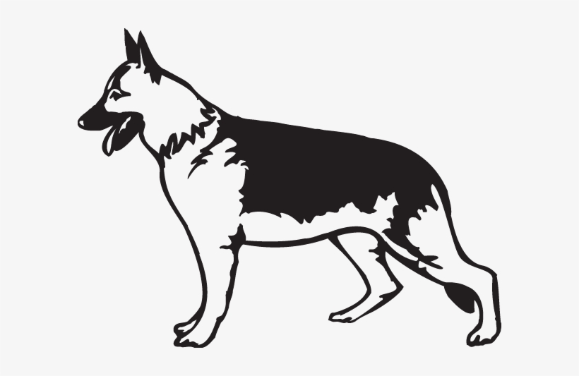 Police German Shepherd Clipart, transparent png download