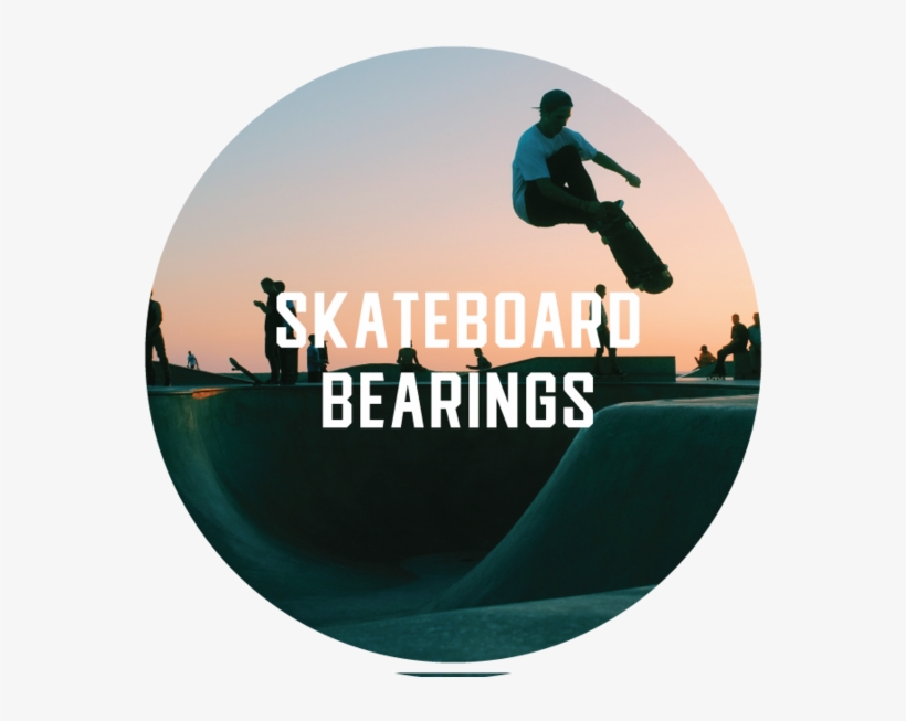 Skateboard Bearings Skateboard Bearings - Skateboarding, transparent png download
