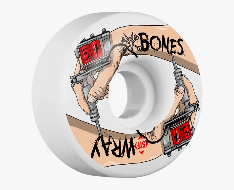Bones Wray Stf For Life 54mm - Kółka Bones Wray For Life 54, transparent png download