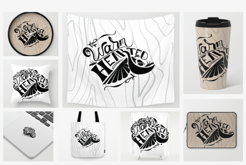 My Final Design Placed On A Few Products From Society - Illustration, transparent png download