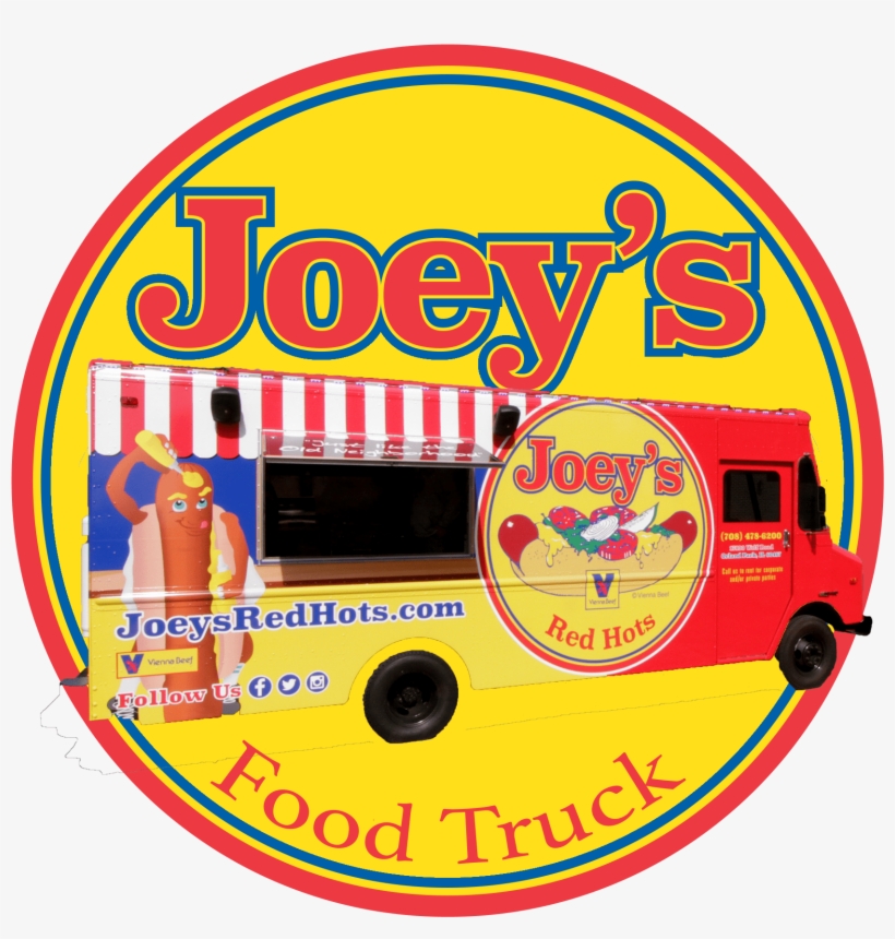 Joeys Red Hots Food Truck Logo - Circle, transparent png download
