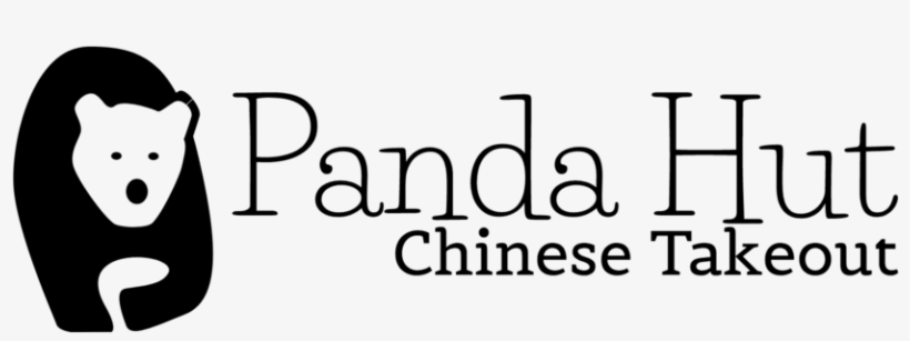 Panda Hut Logo Black Copy 2 - Logo, transparent png download