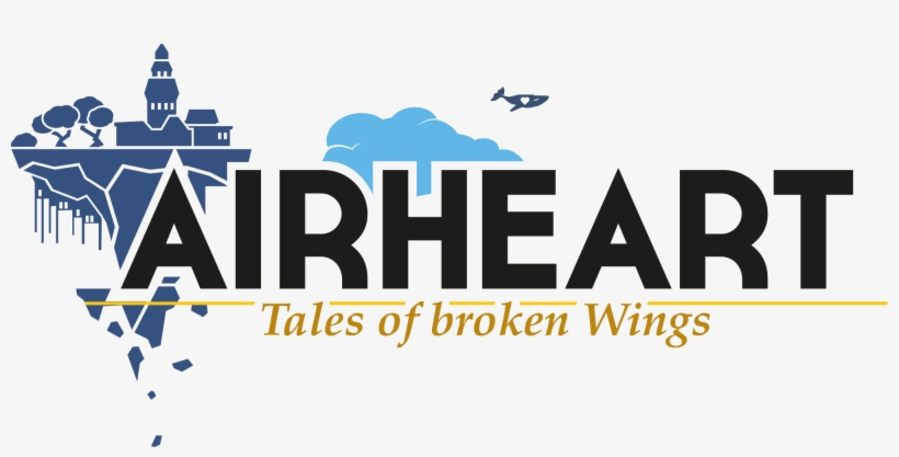 Airheart Logo On Transparent Background - Airheart Tales Of Broken Wings Logo, transparent png download