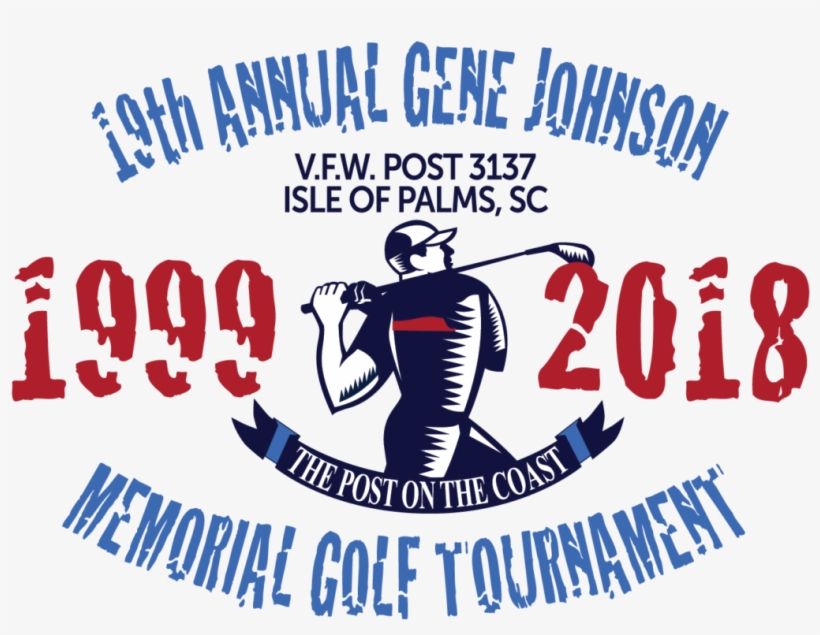 Your Participation And Generosity Helps Vfw Post 3137's - American Golfer Tee Off Golf Retro Shower Curtain, transparent png download