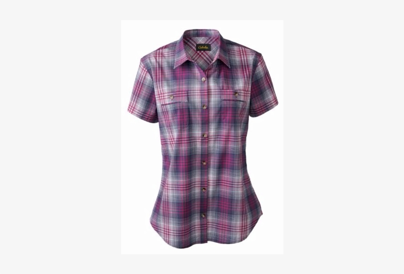 Cabela's Women's Cobble Creek Short-sleeve Shirt - T-shirt, transparent png download