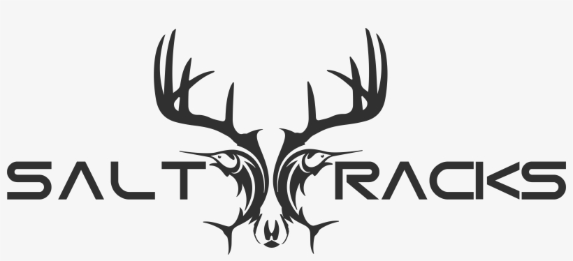 Saltracks Logo Small Saltracks Logo Small Saltracks - Black Deer Antlers Mount Shower Curtain, transparent png download