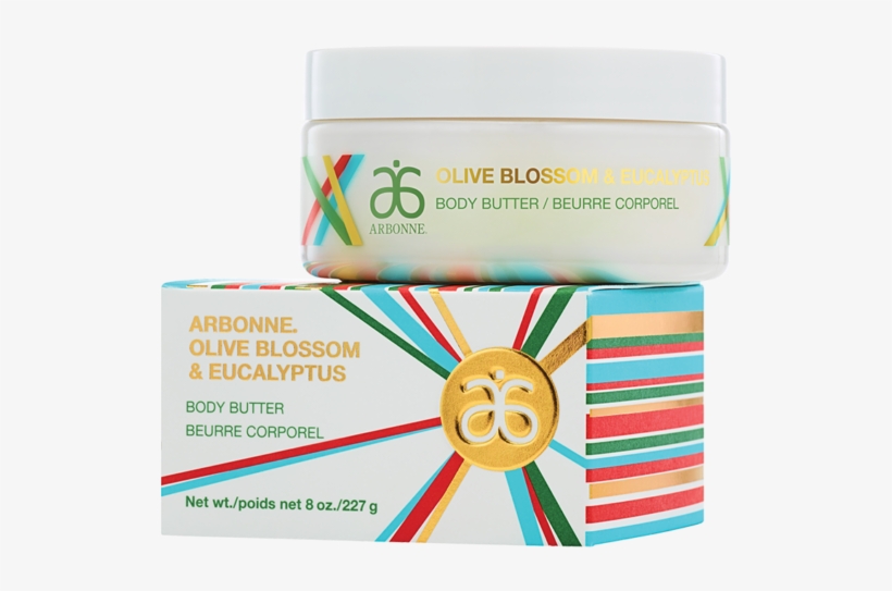 Arbonne Olive Blossom Eucalyptus Body Butter - Circle, transparent png download