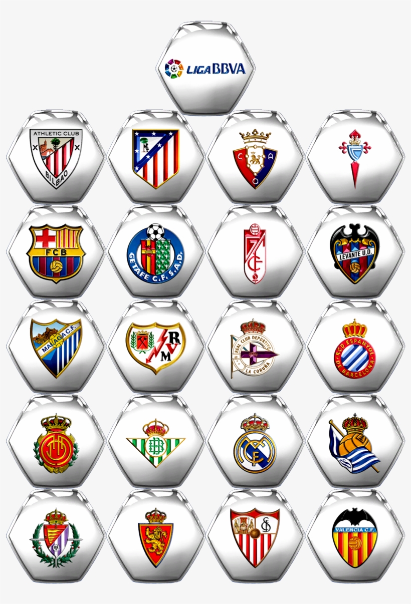 Check Out This Picture Of Soccer Teams From The Liga - Bbva Soccer Teams, transparent png download