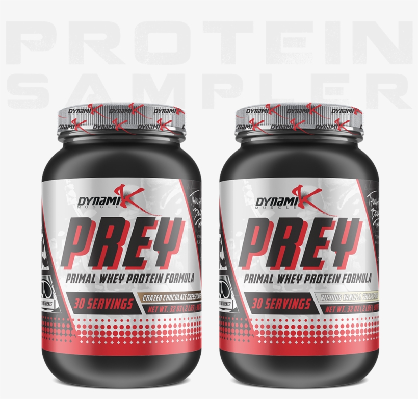 Prey Protein Sampler Set - Dynamik Muscle Prey - 5 Lbs. - Vicious Vanilla Cheesecake, transparent png download