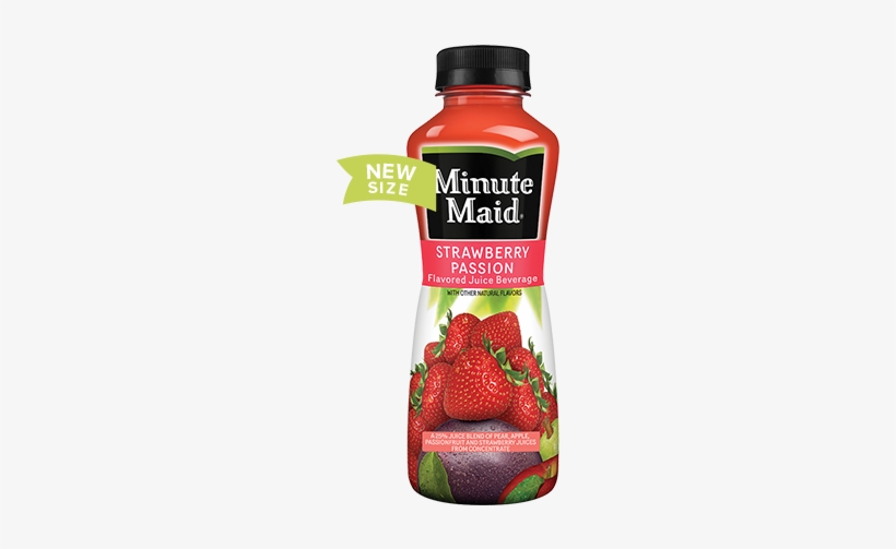 Strawberry Passion - Minute Maid Strawberry Passion, transparent png download