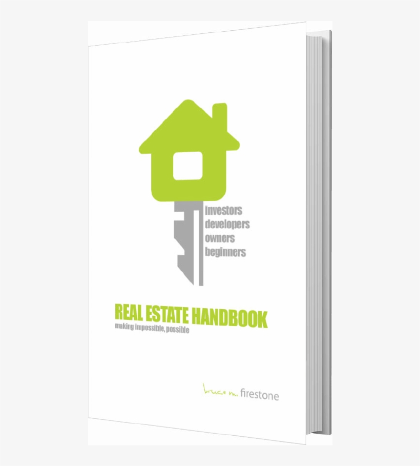 Bruce M Firestone Real Estate Handbook Cover@3x - Bruce M Firestone, Dr, transparent png download