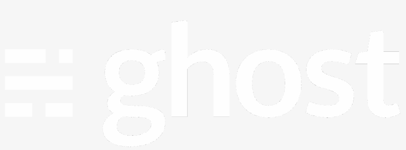 Ghost Logo Black And White - Circle, transparent png download