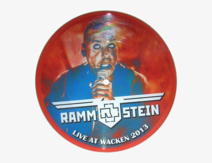 Live At Wacken 2013 7inch Picture Vinyl - Rammstein, transparent png download