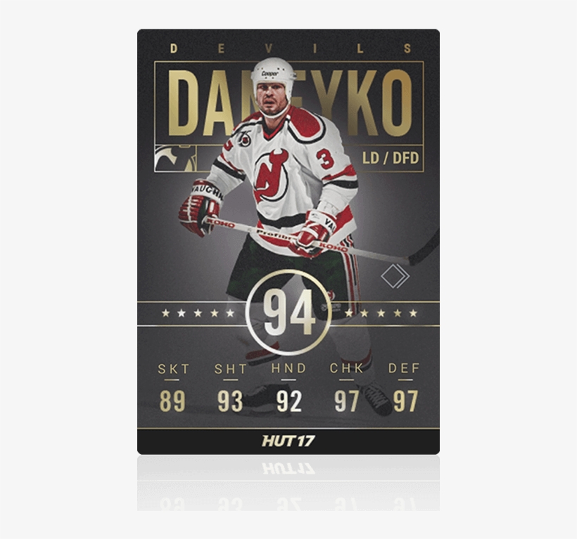 Hockey Ultimate Team Hero - Autographed Daneyko Photo - 8x10 Coa, transparent png download