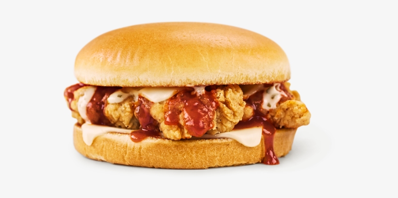 Buffalo Ranch Chicken Strip Sandwich - Sandwich, transparent png download