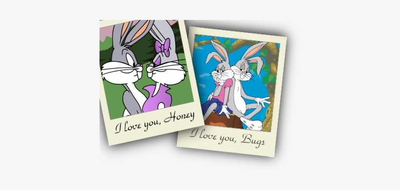 Bugs Bunny And His Girlfriend Honey Bunny - Honey Bunny Name, transparent png download