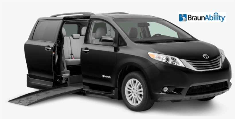Providing Toyota Sienna Wheelchair Vans - Black Toyota Sienna Png, transparent png download