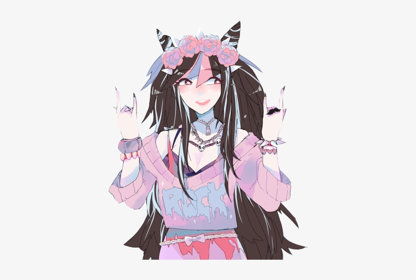 Navigation, About - Pastel Goth Ibuki Mioda, transparent png download