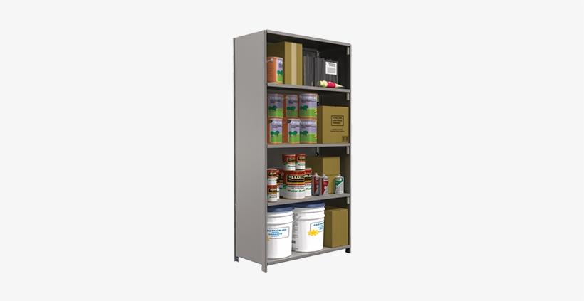 Closed Type Shelving - Powder Coating, transparent png download