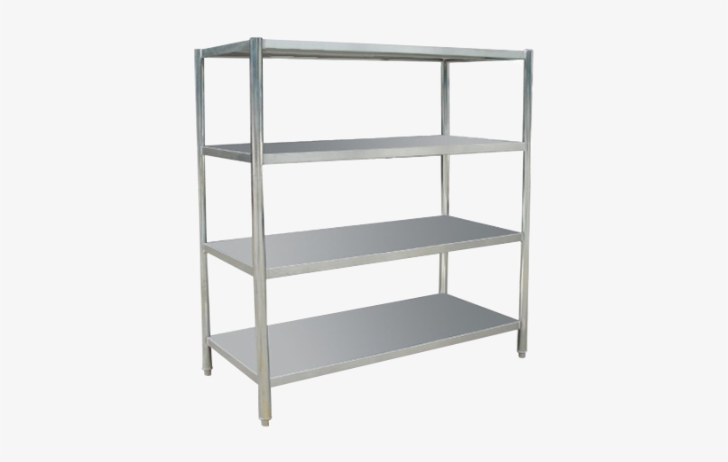 4/deck Stainless Steel Shelves - Stainless Steel Shelves Singapore, transparent png download