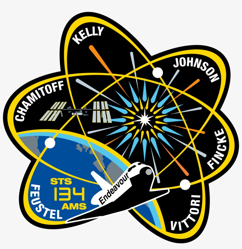 Nasa's Shuttle Endeavour Heads To Space Station On - Sts 134, transparent png download