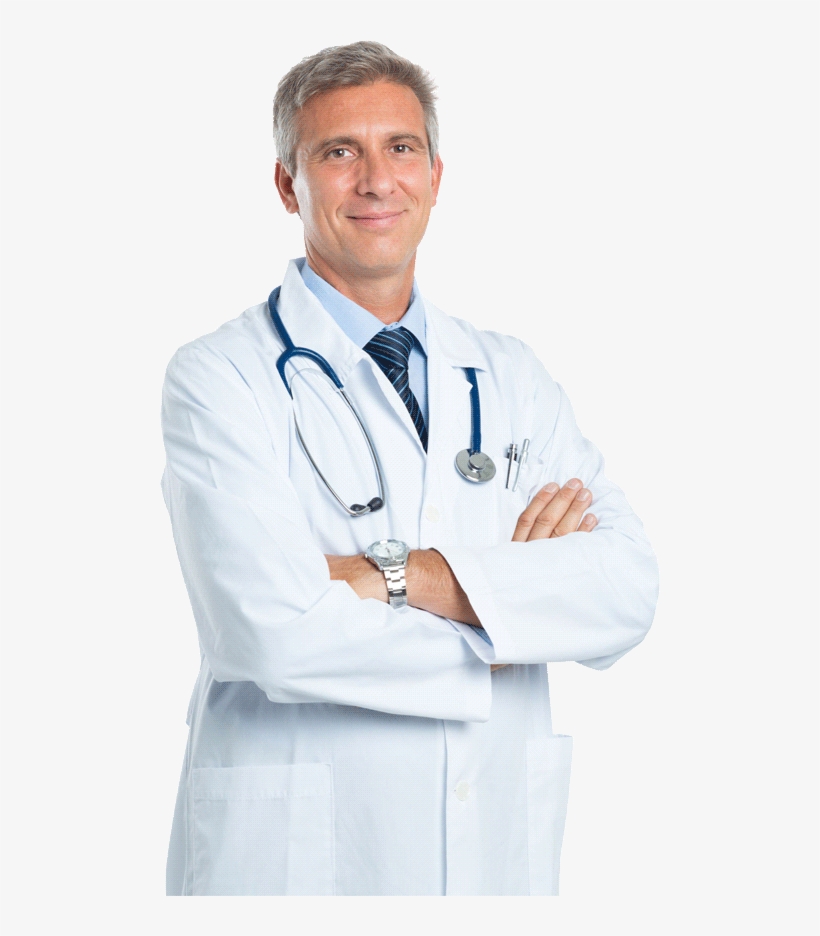 Doctor-standing - Mute&calm Anti Snoring Nose Vents - Set Of 4 Premium, transparent png download