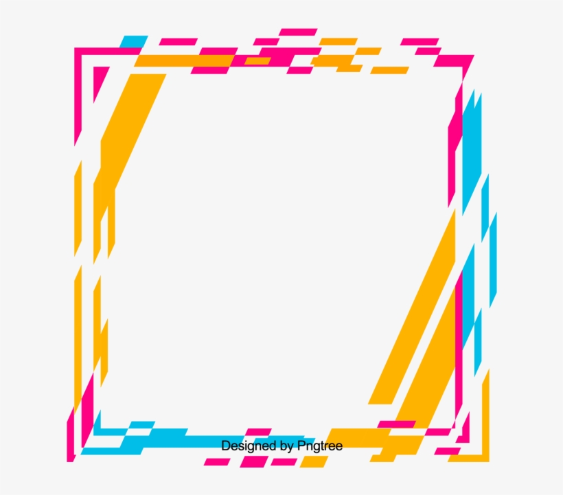 Polígono De Coloridas Estrutura Geométrica Quadrado - Geometry, transparent png download