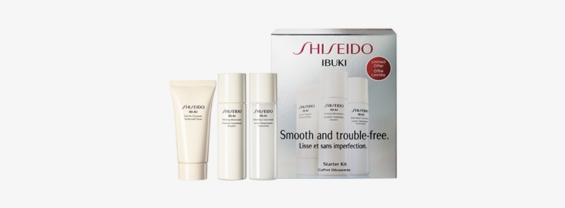 Shiseido Ibuki Starter Kit - Shiseido - Gifts & Sets Starter Kit For Women, transparent png download