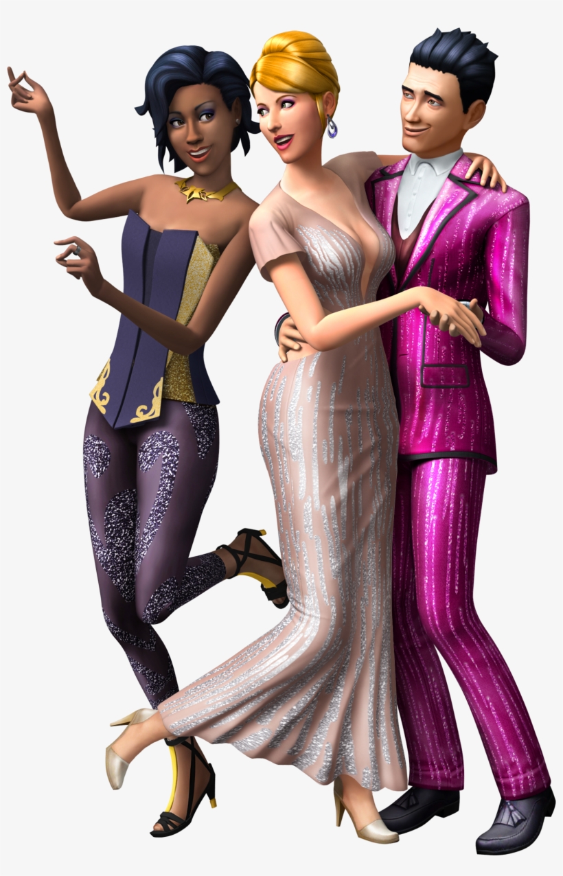 14hci414 Ts4 Vignettes Dance F3 Cc Rgb-1 - Sims 4, transparent png download