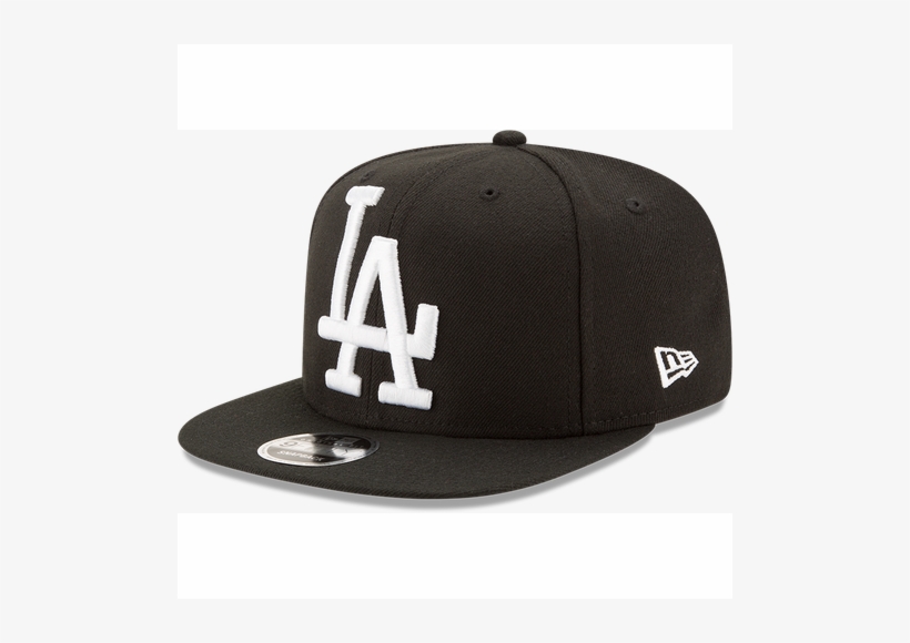 Los Angeles Dodgers Black Logo Grand New Era 9fifty - New Era, transparent png download