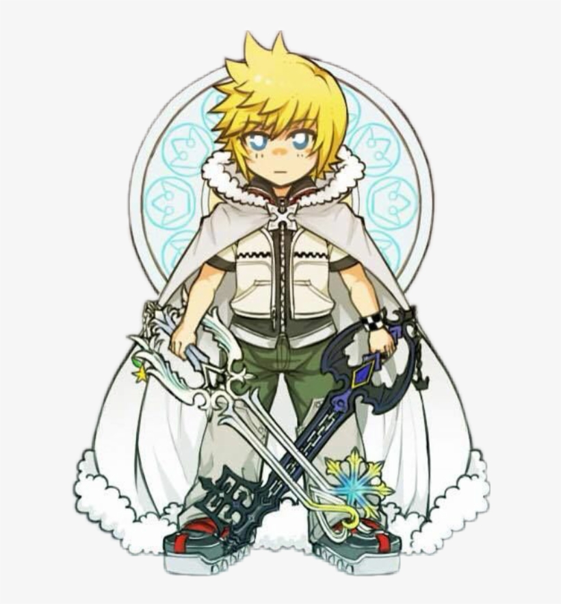 Report Abuse - Kingdom Hearts Roxas Art, transparent png download