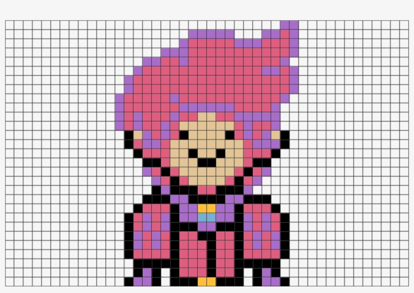 Princess Bubblegum Pixel Art, transparent png download