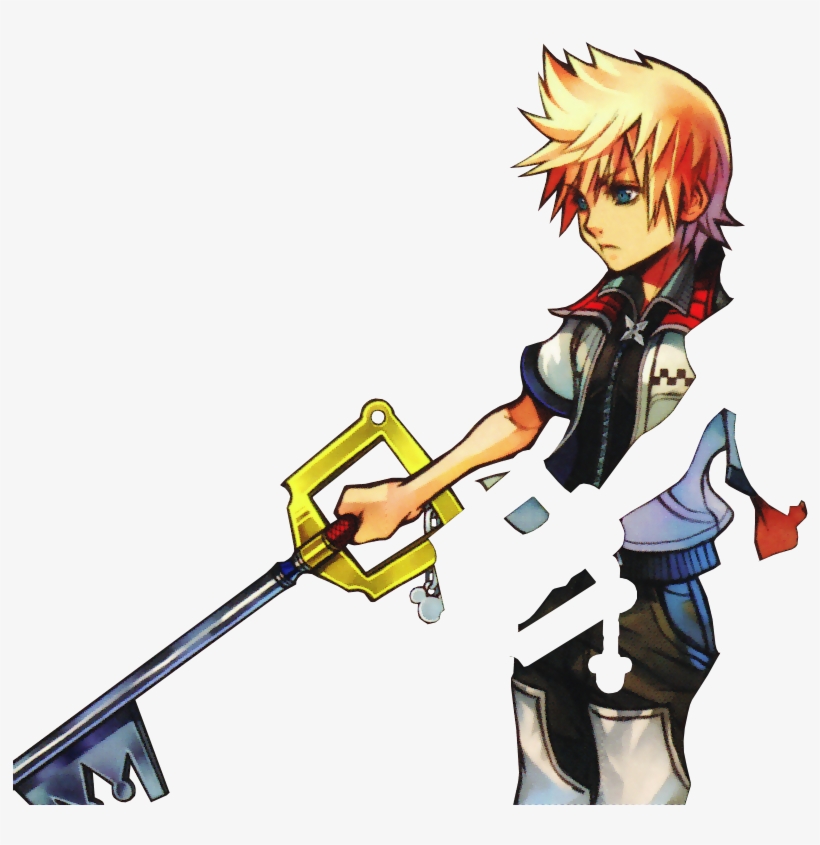 Roxas - Kingdom Hearts 2.5 Sora, transparent png download