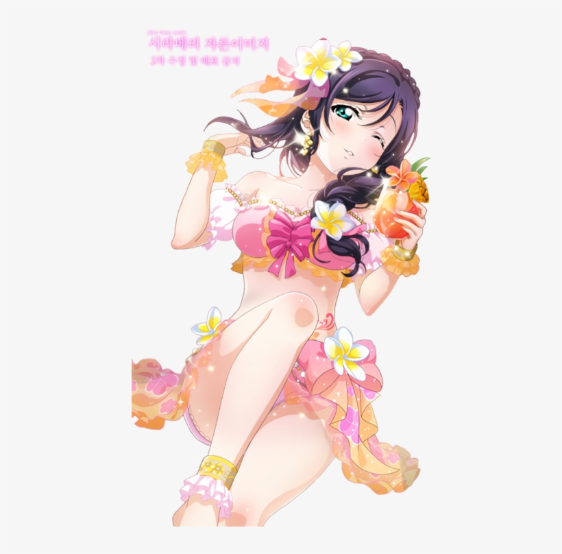 Love Live Nozomi Fanart Render, transparent png download