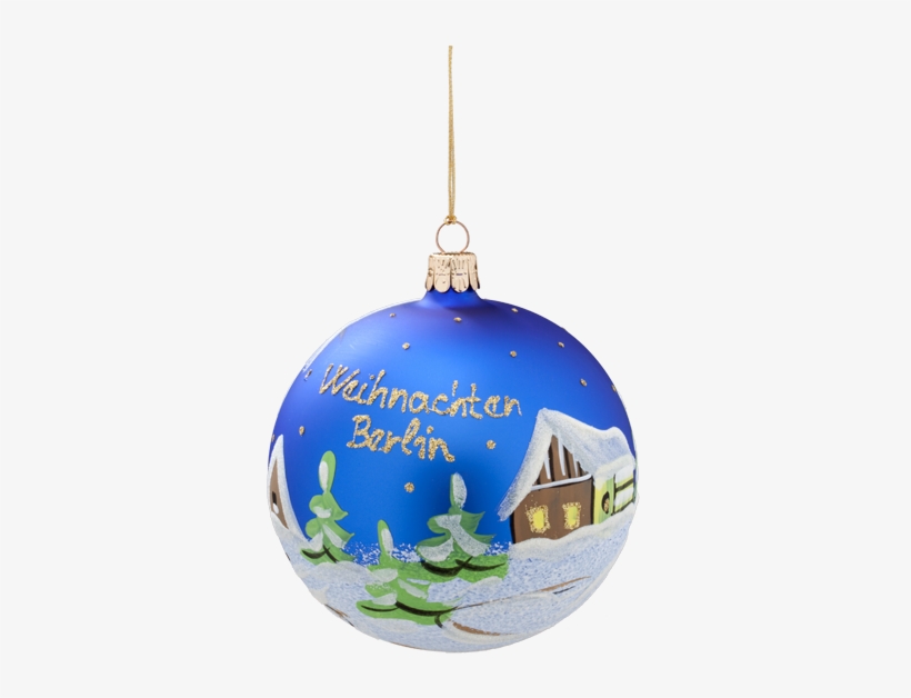 Glass Ornament "weihnachten Berlin" - Berlin, transparent png download