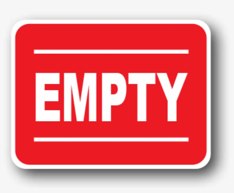 Durastripe Rectangular Floor Safety Sign Printed Empty - Ergomat ...