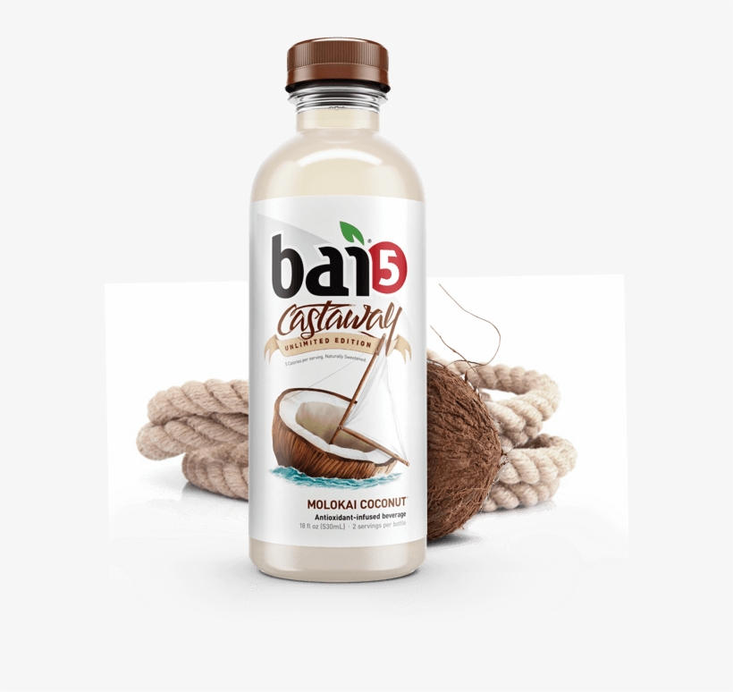 Coconuts For A Cause - Bai 5 Tanzania Lemonade Tea - 12 Pack, 18 Fl Oz Bottles, transparent png download