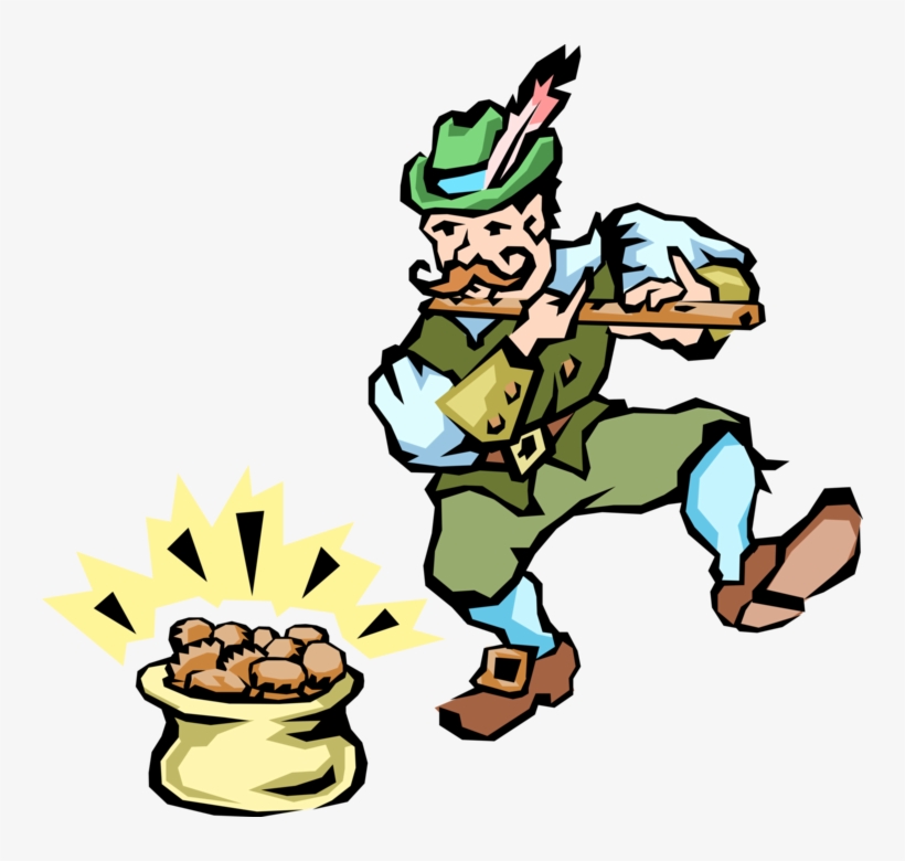 Vector Illustration Of Irish Mythology Leprechaun Finds, transparent png download