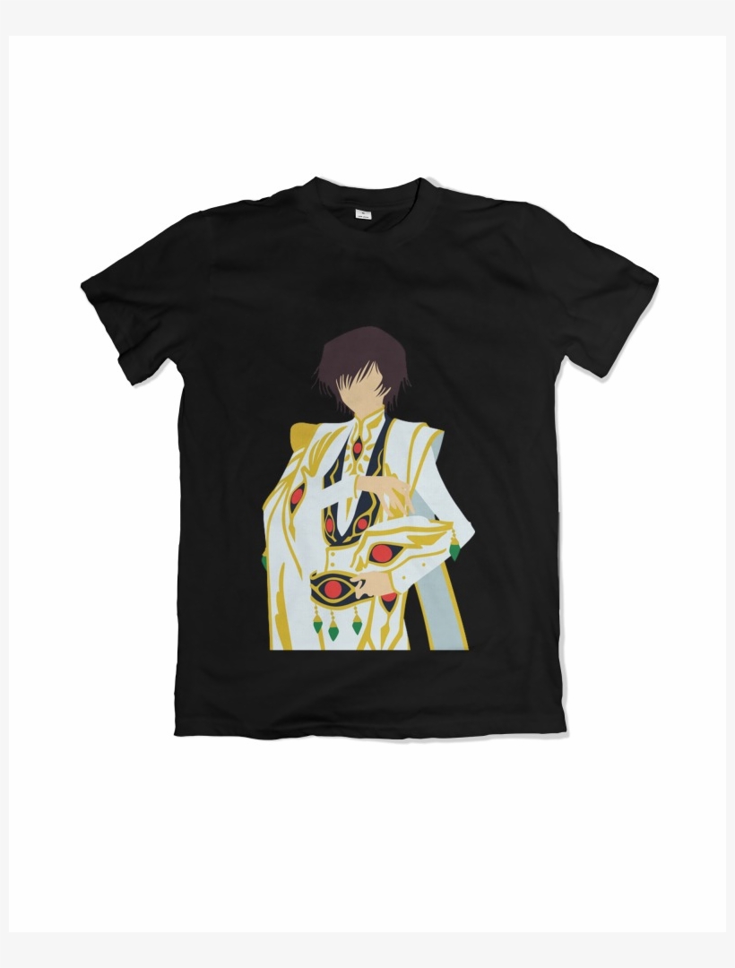 Code Geass Lelouch Emperor T- Shirt - Atlanta-l'art Inspire Tee - Atl, transparent png download