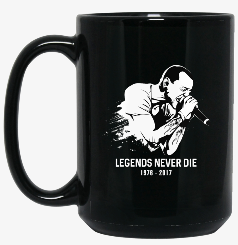 Chester Bennington Legends Never Die Mugs Image 48 - Sasquatch Drinking A Beer, transparent png download