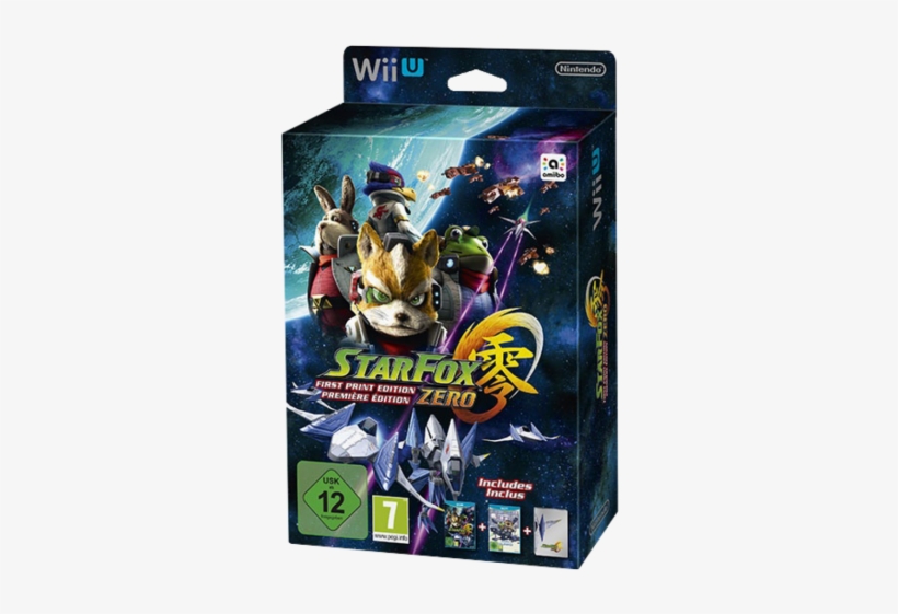 Star Fox Zero First Print Edition [wii U] - Star Fox Zero Limited Edition, transparent png download
