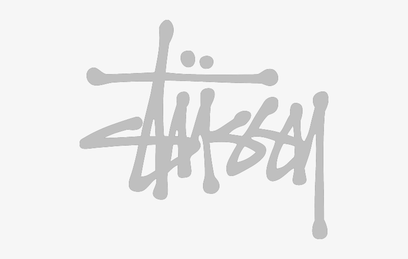 Please Note That The White Image Is A White Sticker - Stussy Logo Red, transparent png download