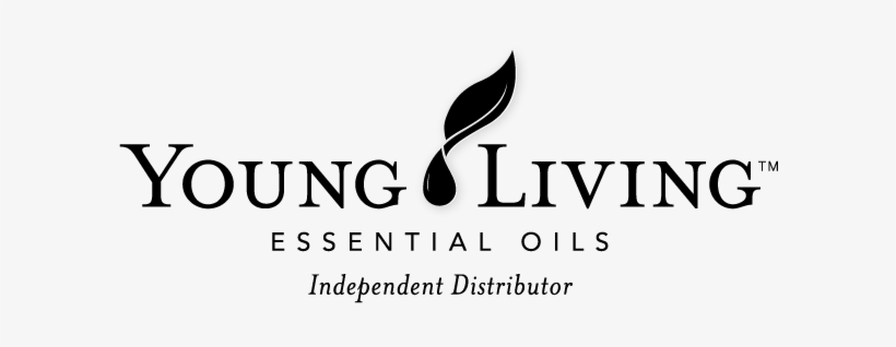 Young Living Essential Oils - Young Living Essential Oils Black And White, transparent png download