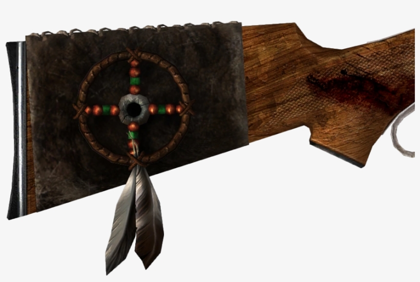 Medicine Stick Indian Feathers Decoration - Medicine Stick New Vegas, transparent png download