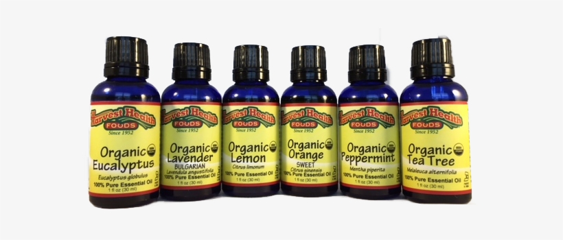 Harvest Health Foods Organic Essential Oils - Organic Food, transparent png download