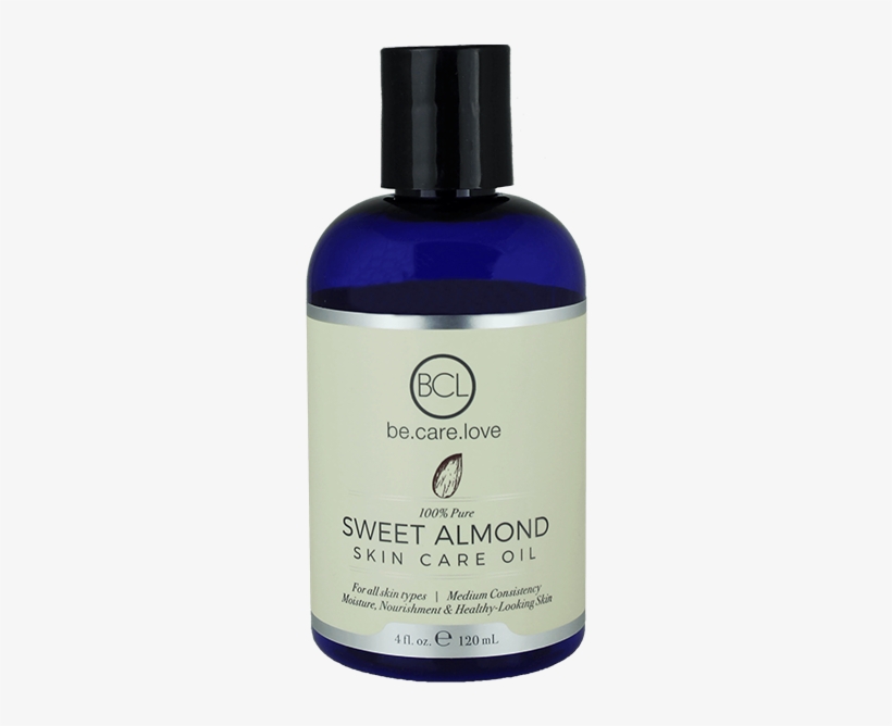 Sweet Almond Skin Care Oil - Bcl Spa Liquid Coconut Pure Skincare Oil - 4 Oz. Bcl, transparent png download