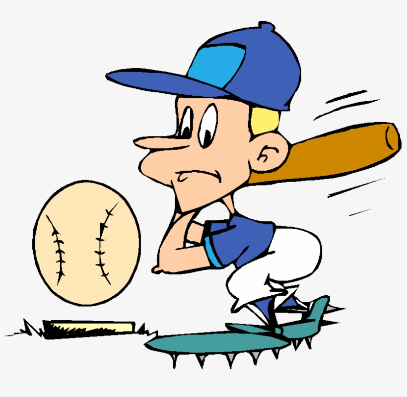 Men's Softball Cliparts - Men's Softball Clip Art, transparent png download
