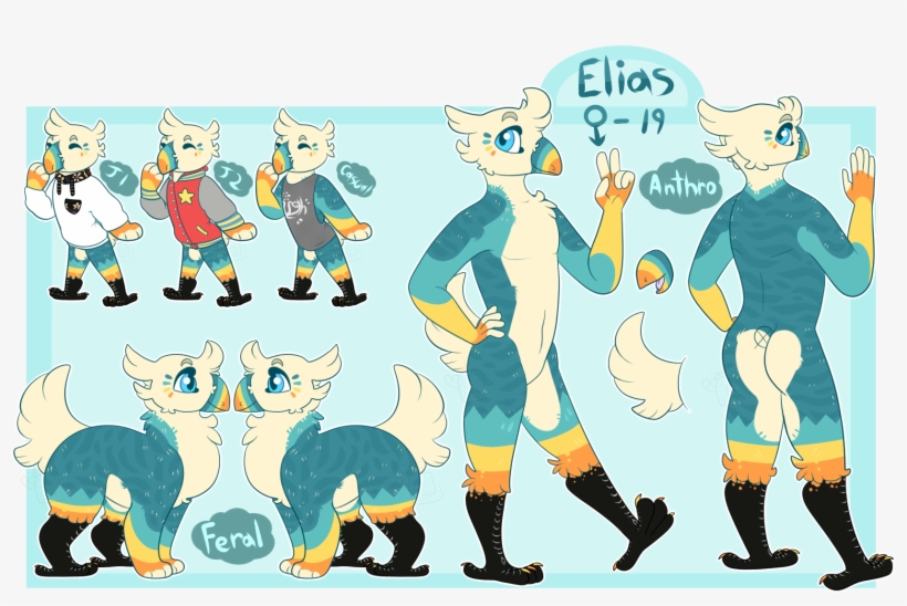 Elias Ref - Elias Fursona, transparent png download